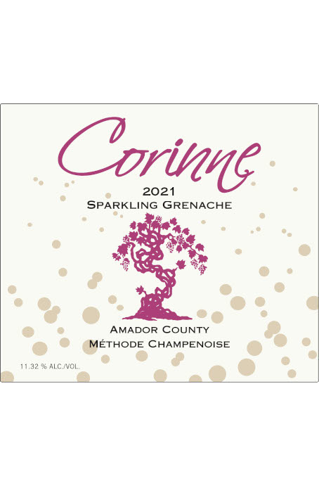 2021 Corinne Sparkling Grenache